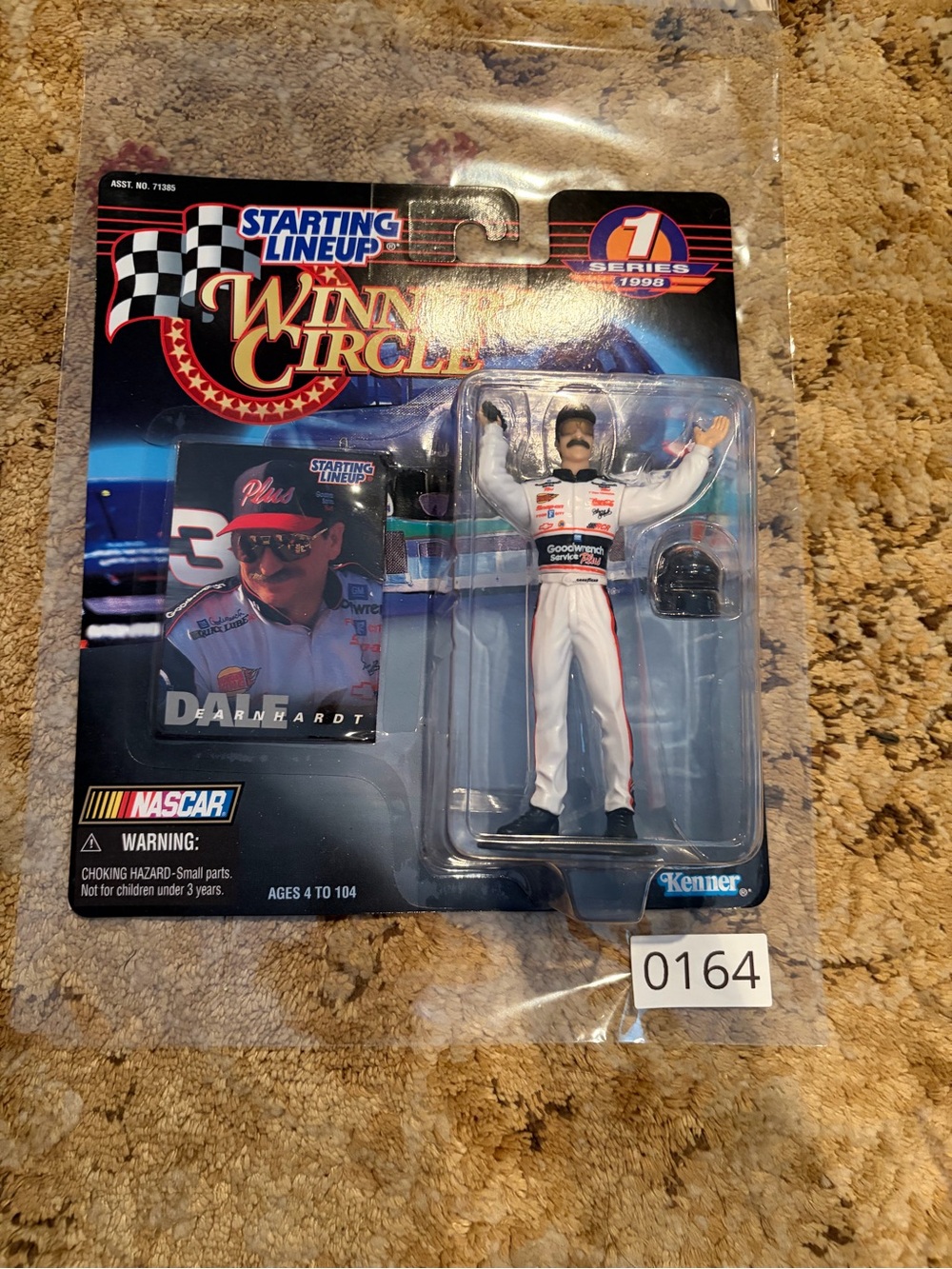 NWT Starting Lineup Winner's Circle Dale Earnhardt White Racing Figure